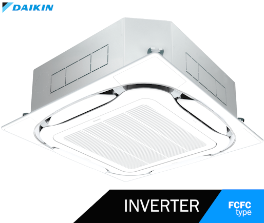AC CASSETTE INVERTER R32 ROUNDFLOW 3 PHASE 5 PK WL